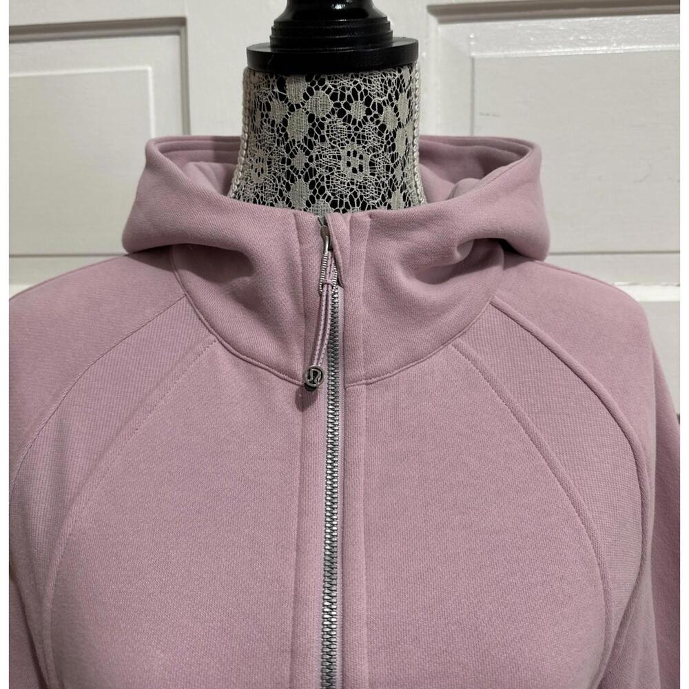 SOLD LULULEMON Scuba Oversized Half-Zip Hoodie Size XS/S Pink $138 - Picture 2 of 5